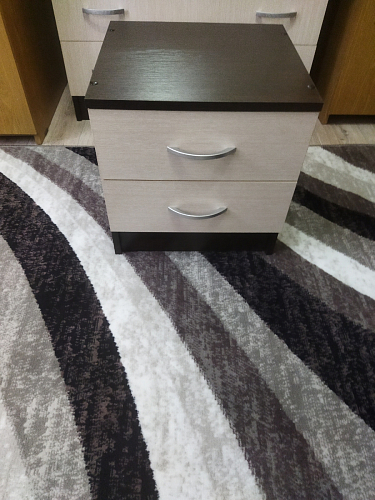 Тумба прикроватная Кэт — 7 венге / дуб белфорд фото покупателя 2