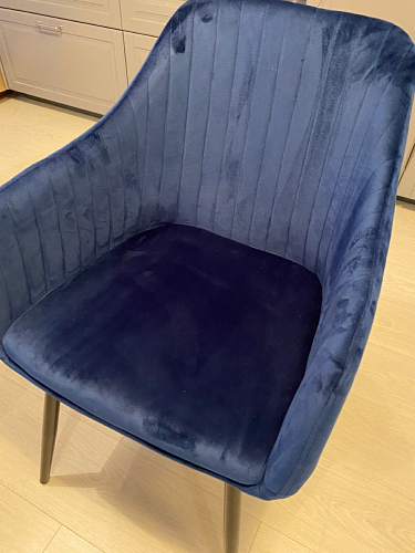 Стул на металлокаркасе Slam dark beige фото покупателя 51