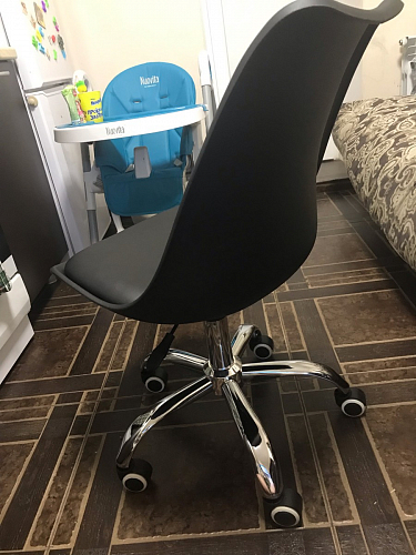 Компьютерное кресло Kolin cappuccino / chrome фото покупателя 122