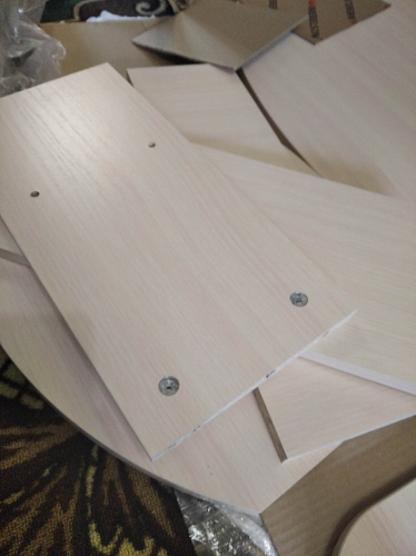 Журнальный стол Лидер ясень шимо темный фото покупателя 24