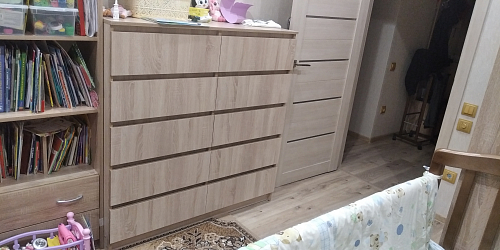 Комод Мадера 1384 лдсп белый  - Уцененный экземпляр фото покупателя 2