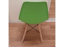Пластиковый стул Eames PC-015 серо-голубой / дерево фото покупателя 77