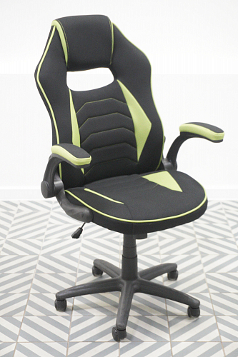 Компьютерное кресло Plast 1 light blue / black из шоурума 2