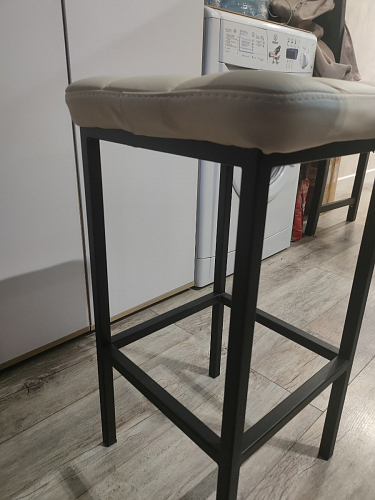 Полубарный стул Лофт мадера 20 / белый матовый фото покупателя 99