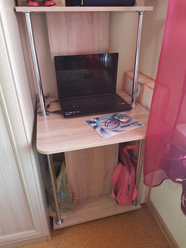 Компьютерный стол КСТ-12 белый фото покупателя 35