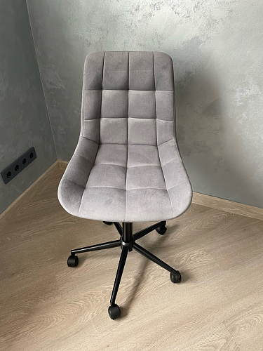 Компьютерное кресло Честер синий (velutto 46 ) / белый фото покупателя 56