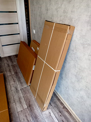 Письменный стол Комфорт 12.71 дуб золотой craft / белая аляска фото покупателя 167