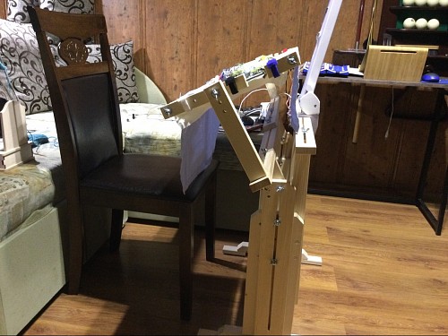 Стул деревянный Luiza dirty oak / dark brown фото покупателя 8