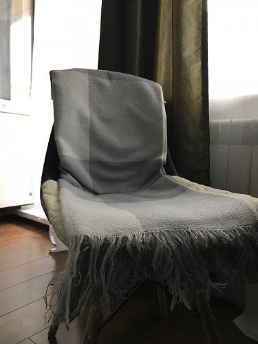 Пластиковый стул Eames PC-015 серо-голубой / дерево фото покупателя 232