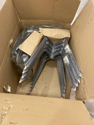 Стул на металлокаркасе Чилли горчичный / черный фото покупателя 1050