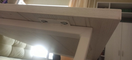 Стол раскладной Лота Лофт 120 25 мм юта / черный матовый фото покупателя 613