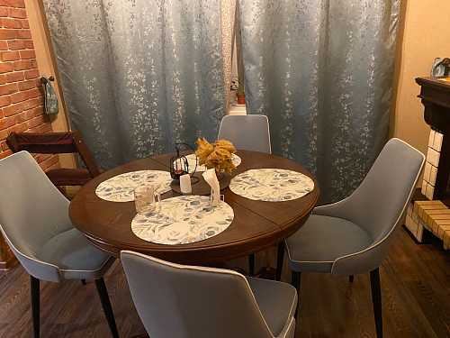 Стул на металлокаркасе Kora white / gray фото покупателя 304