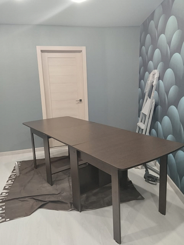 Стол обеденный раздвижной СтК7 дуб молочный фото покупателя 14