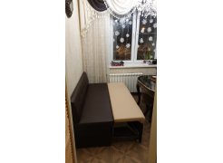 Кухонный диван Лео микровельвет коричневый фото покупателя 1