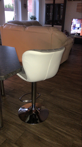 Барный стул Brend серый / белый фото покупателя 14