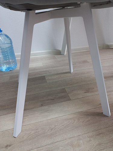 Стул на металлокаркасе Чилли бирюзовый / белый фото покупателя 1425