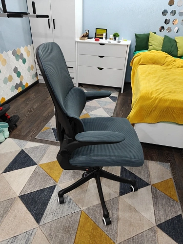 Компьютерное кресло Sprut dark gray фото покупателя 35
