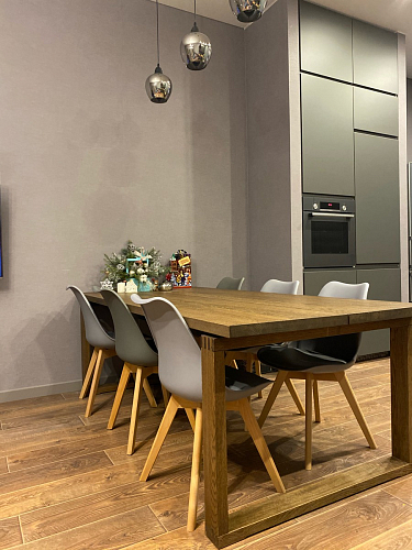 Деревянный стул Bonuss black / black фото покупателя 4