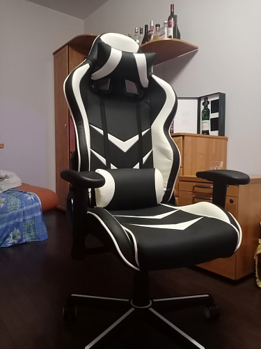 Компьютерное кресло Racer черное / красное фото покупателя 31