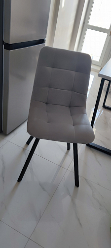 Стул Чилли 2 темно-серый  / черный фото покупателя 1111