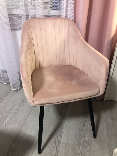 Стул на металлокаркасе Slam синий фото покупателя 45