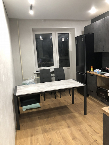 Стол Центавр бетон / графит фото покупателя 80