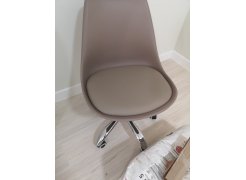 Компьютерное кресло Kolin с подушкой clear / white фото покупателя 363