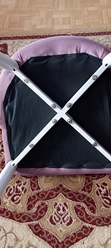 Стул на металлокаркасе Kora dark gray / black фото покупателя 259