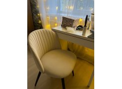 Стул на металлокаркасе Gabi blue / black фото покупателя 120