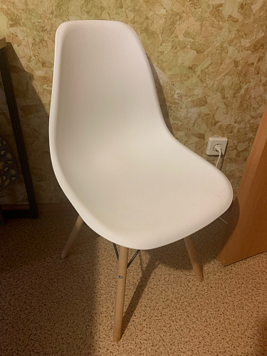 Пластиковый стул Eames PC-015 желтый фото покупателя 53