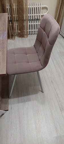 Стул на металлокаркасе Bruk light purple / white фото покупателя 6