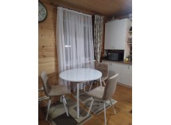 Стул на металлокаркасе Чилли синяя ткань / белый фото покупателя 551