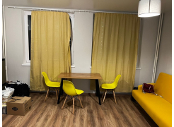 Стол Тринити Лофт 120 32 мм бетон / черный матовый фото покупателя 676