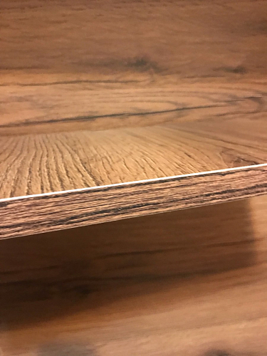 Письменный стол Битти Лофт 116х60х75 дуб вотан / белый матовый фото покупателя 92