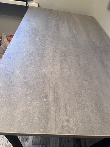 Деревянный стол Лота Лофт 140х80 черный матовый / бетон светлый фото покупателя 679