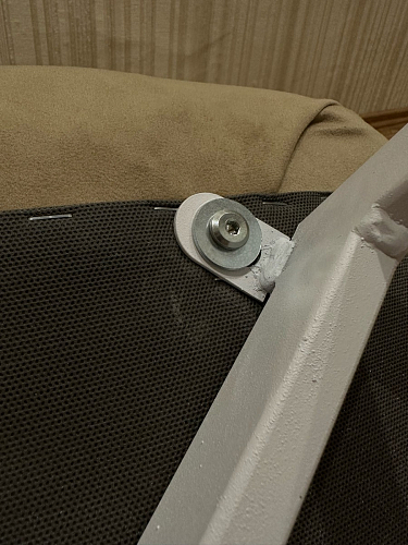 Стул на металлокаркасе Чилли К темно-серый (velutto 32) / черный фото покупателя 133