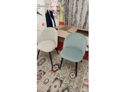 Стул на металлокаркасе Gabi blue / black фото покупателя 507