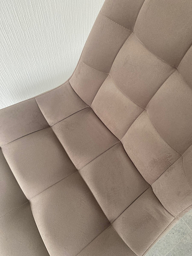 Стул на металлокаркасе Челси морская волна / черный фото покупателя 33