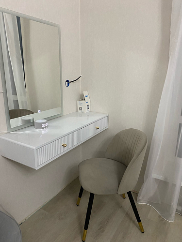 Стул на металлокаркасе Gabi 1 light purple / black фото покупателя 454