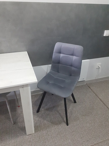 Стул Чилли 2 темно-серый  / черный фото покупателя 1021