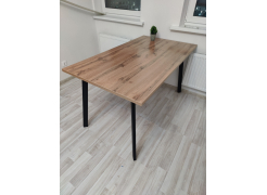 Стол Тринити Лофт 120 32 мм бетон / черный матовый фото покупателя 604