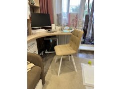 Стул на металлокаркасе Чилли розовый / черный каркас фото покупателя 592