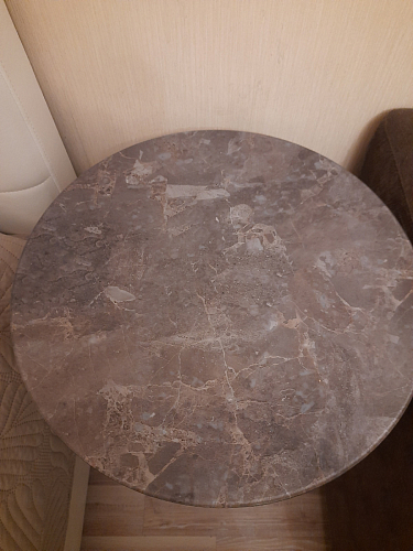 Журнальный столик Волопас белый мрамор фото покупателя 13