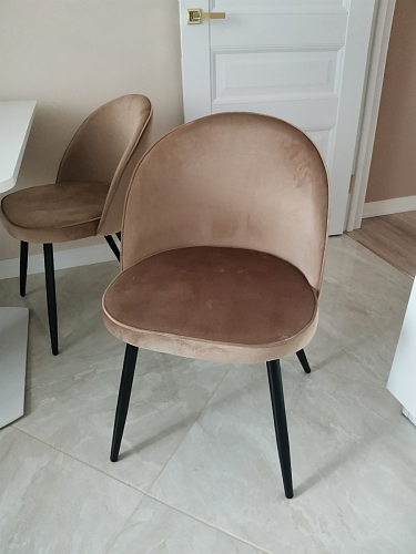 Стул на металлокаркасе Dodo blue фото покупателя 140