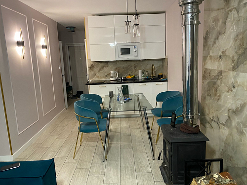 Стул на металлокаркасе Kamelia темно-серый / золотой фото покупателя 26