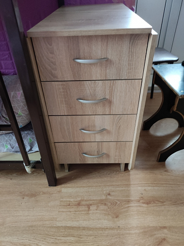 Стол-книжка Глория 606 М с ящиками дуб сонома фото покупателя 10