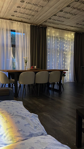 Стул на металлокаркасе Gabi 1 light blue / black / gold фото покупателя 476