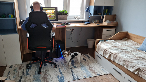 Компьютерное кресло Runner черное / зеленое 36-6 / tw-26 / tw-12 кожзам / ткань фото покупателя 1