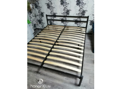 Односпальная кровать Фади 80х200 черная фото покупателя 686