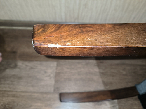 Стул Amelia dark walnut / fabric purple фото покупателя 16